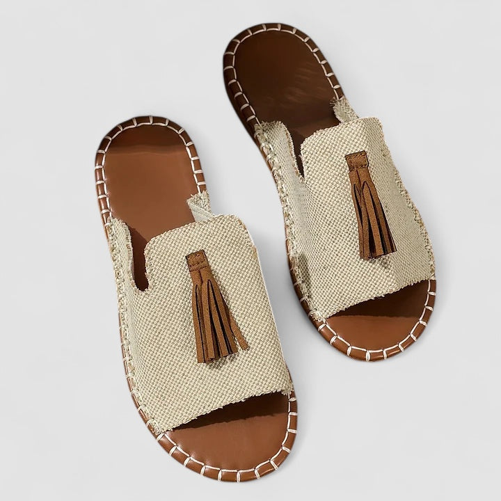 Linnea Malmö™ | Leena - Bekväma och Platta Ortopediska Sandaler