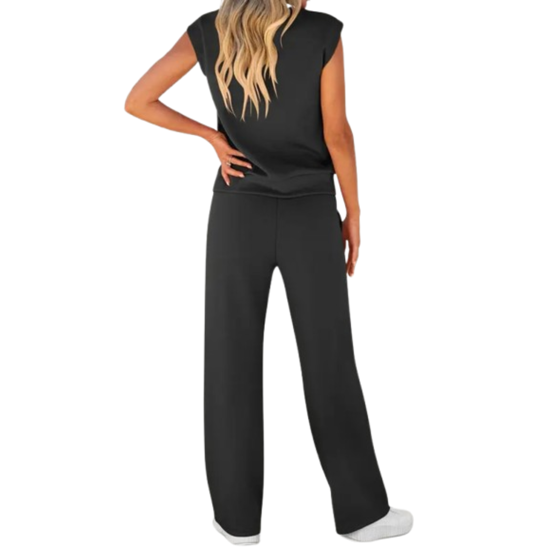 Linnea Malmö™ -  Avslappnad Sommar Mjuk Lounge Co-Ord