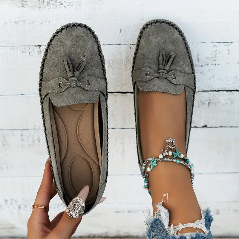 Linnea Malmö™ | Ingrid - Ortopediska Vintage Loafers