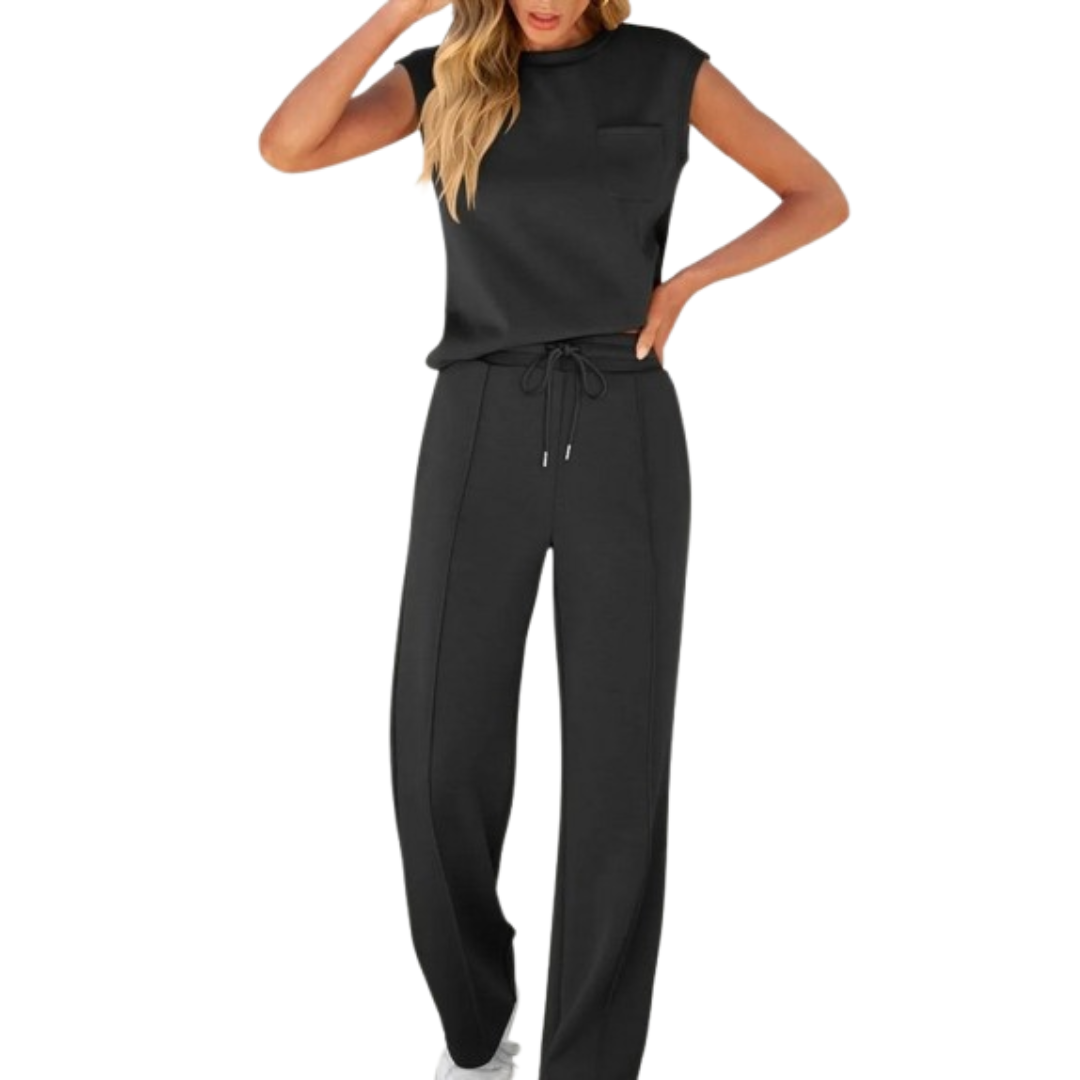 Linnea Malmö™ -  Avslappnad Sommar Mjuk Lounge Co-Ord