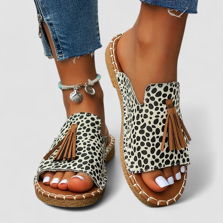 Linnea Malmö™ | Leena - Bekväma och Platta Ortopediska Sandaler
