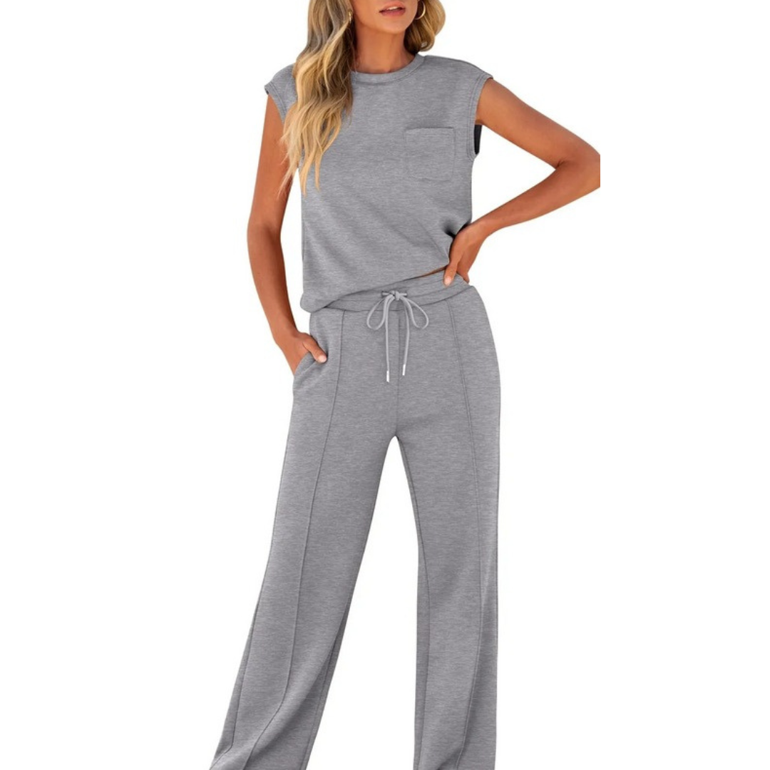 Linnea Malmö™ -  Avslappnad Sommar Mjuk Lounge Co-Ord