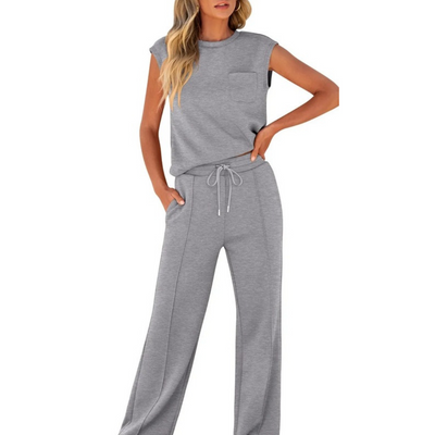 Linnea Malmö™ -  Avslappnad Sommar Mjuk Lounge Co-Ord