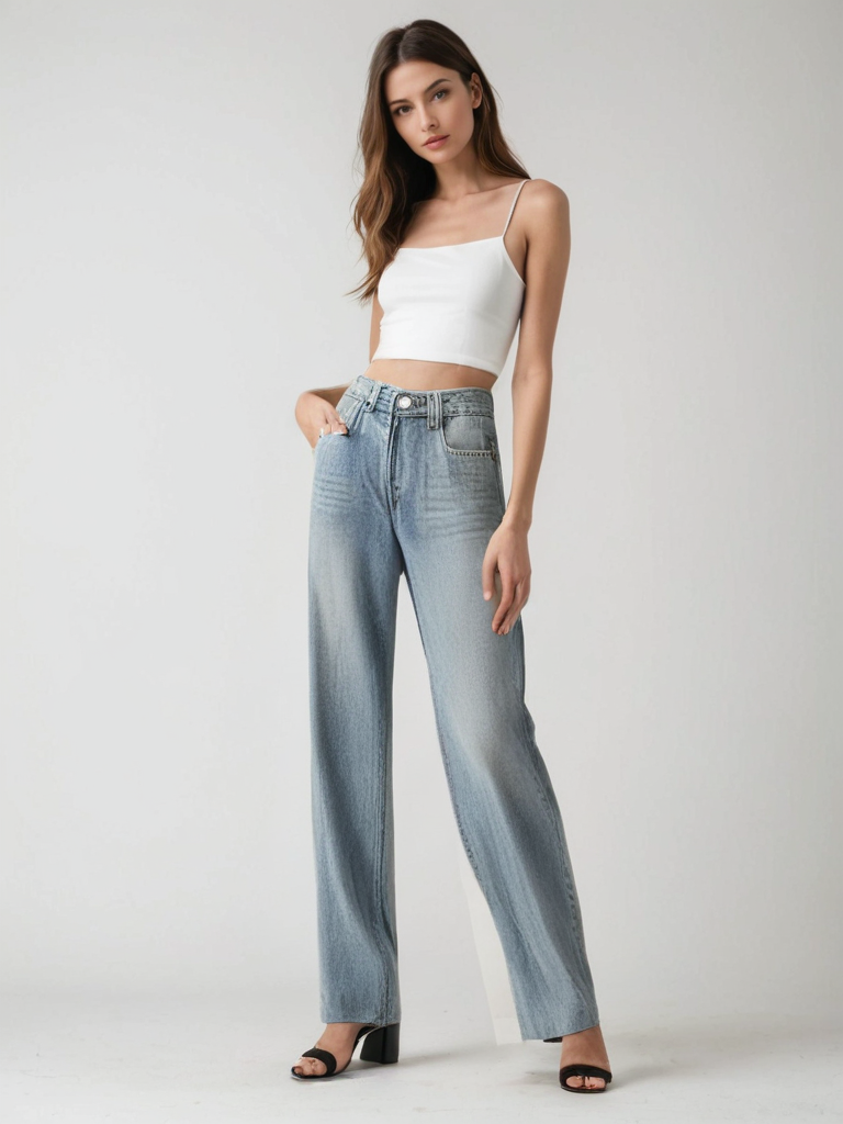 Linnea Malmö™ | Vintage Utsvängd Jeans