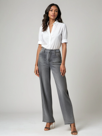 Linnea Malmö™ | Grå Utställd Jeans