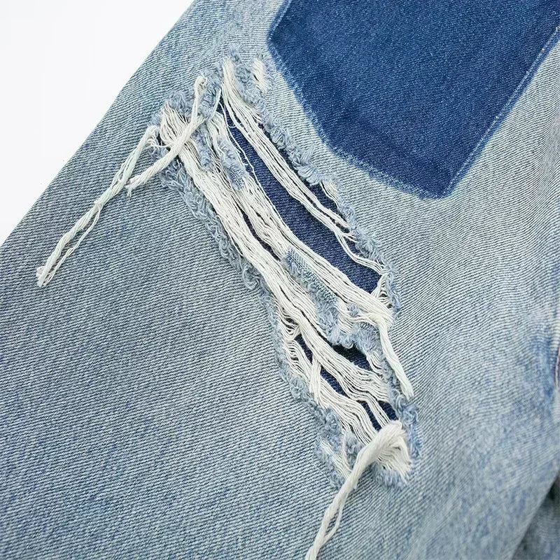 Linnea Malmö™ | Jean Patchwork Zerstört