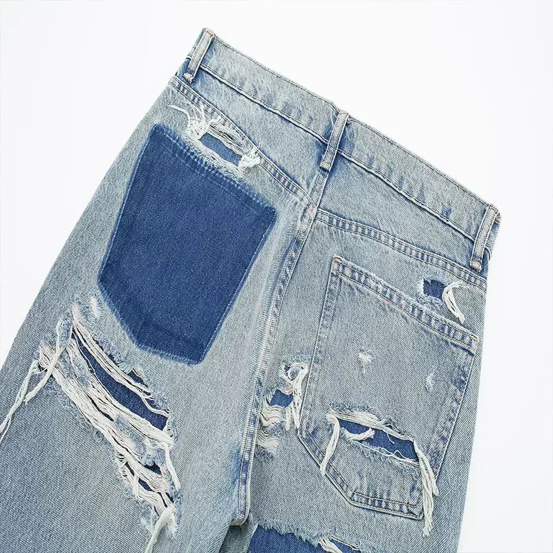 Linnea Malmö™ | Jean Patchwork Zerstört