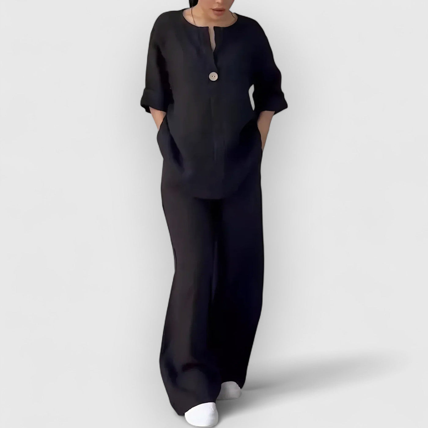 Linnea Malmö™ | Margherita – Tvådelat linneset i avslappnad, elegant stil