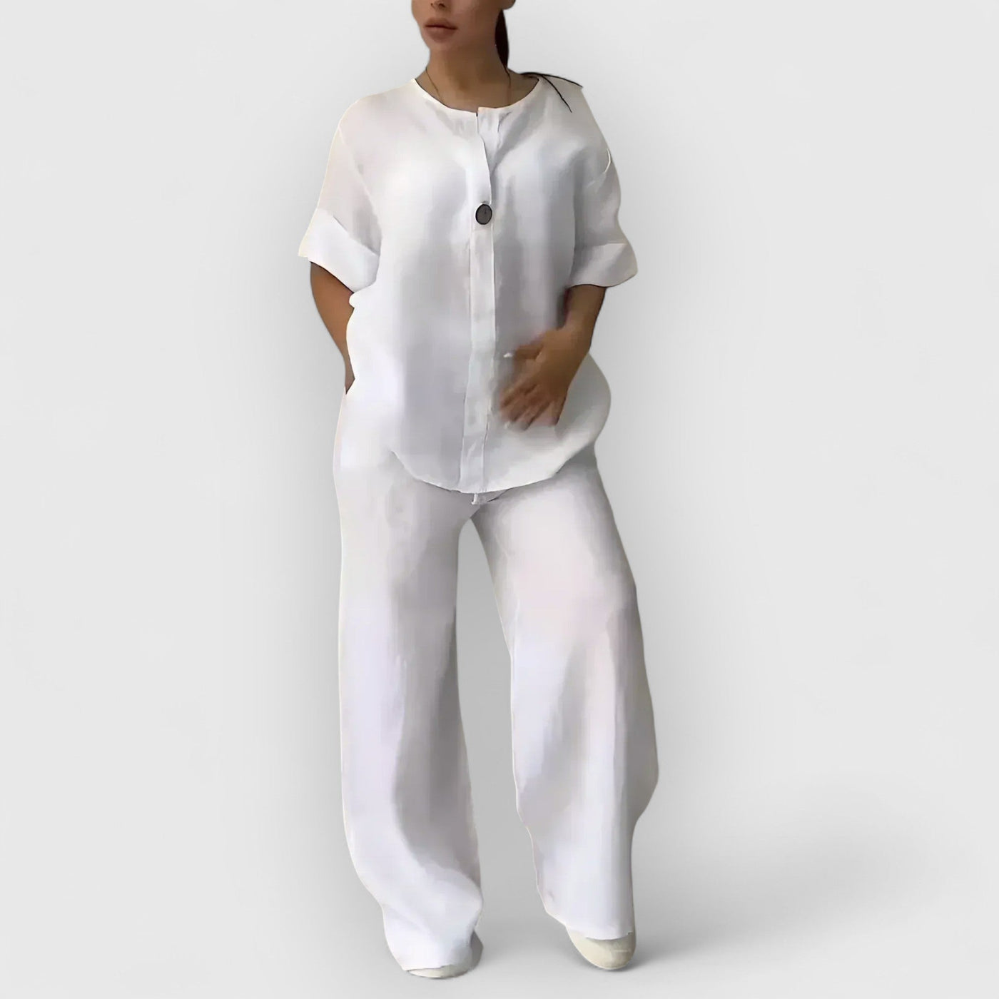 Linnea Malmö™ | Margherita – Tvådelat linneset i avslappnad, elegant stil